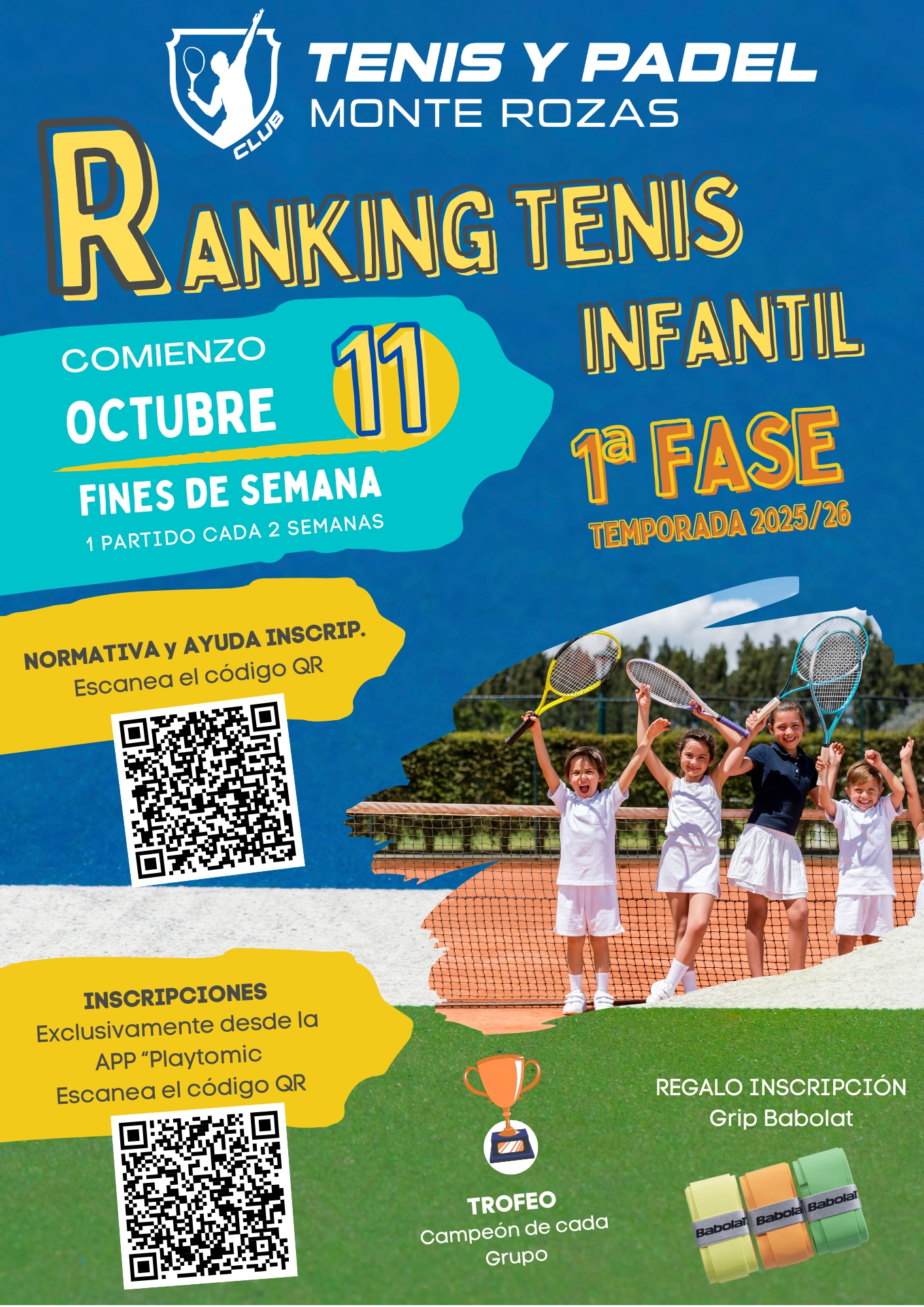 Cartel Ranking Infantil
