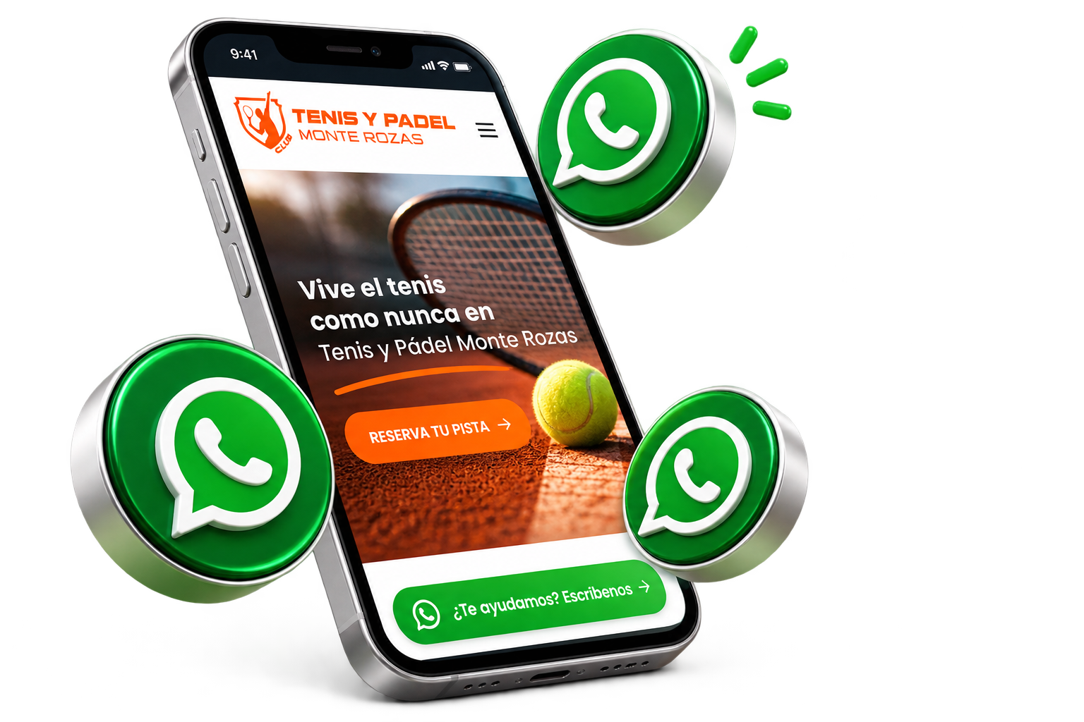 Contacta con Tenis y Padel Monte Rozas por WhatsApp